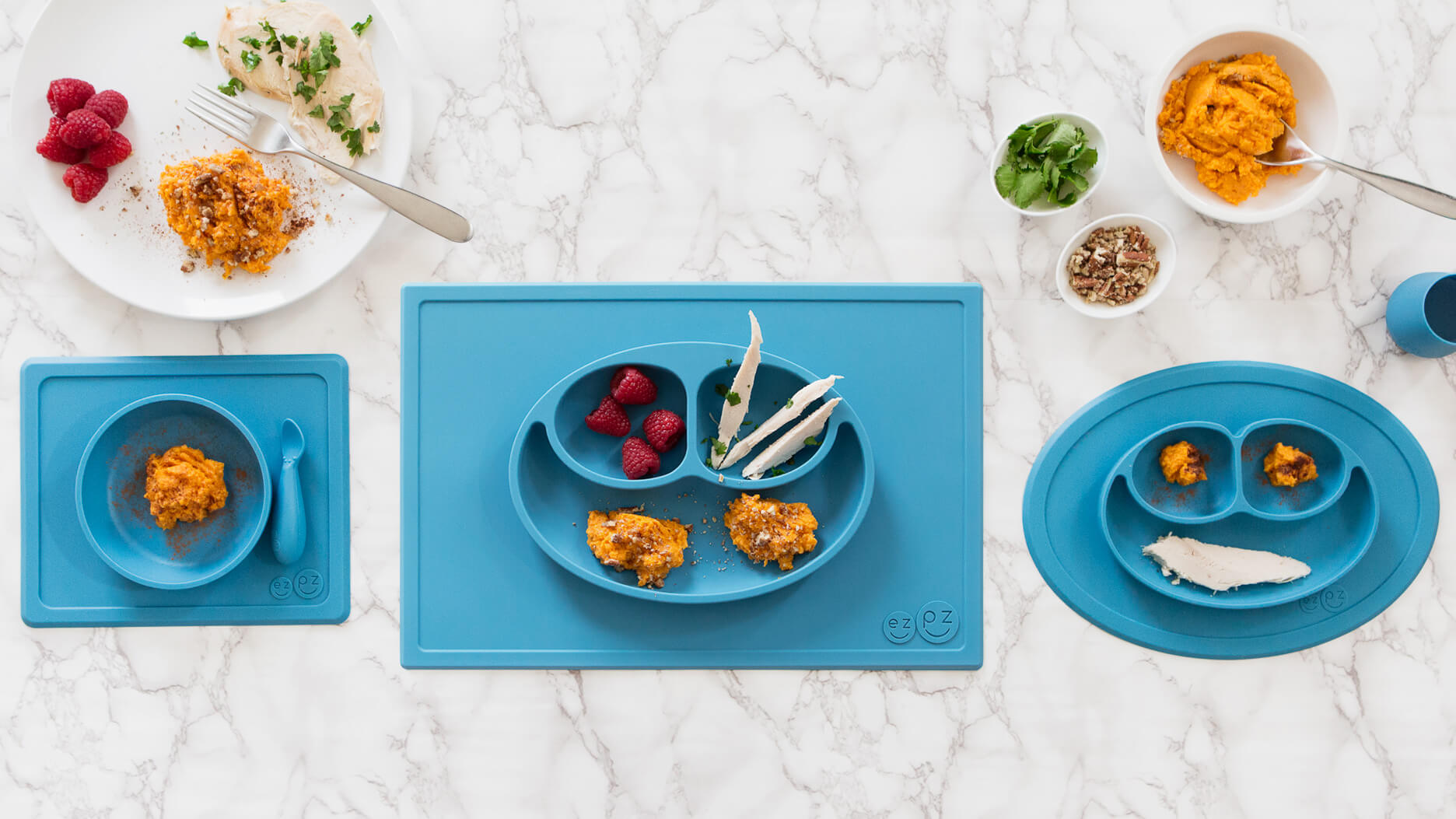 Instant Pot (or Roasted) Sweet Potato Cinnamon Mash with Pecans