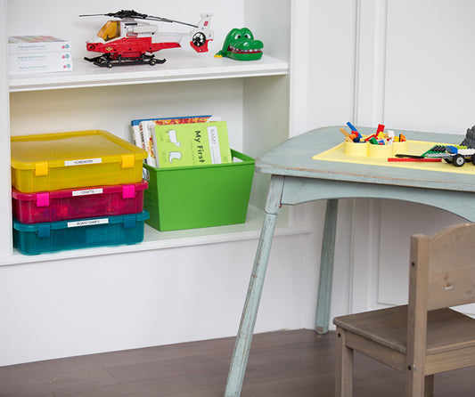 5 Tips for Organizing a Playroom | Crafting + Fun Activities