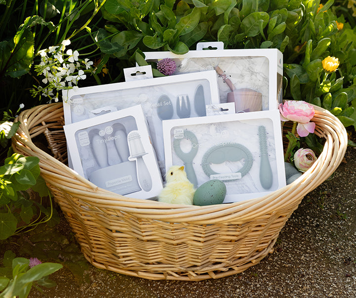 Easter playdough stamps, sensory kit tools, Easter basket filler