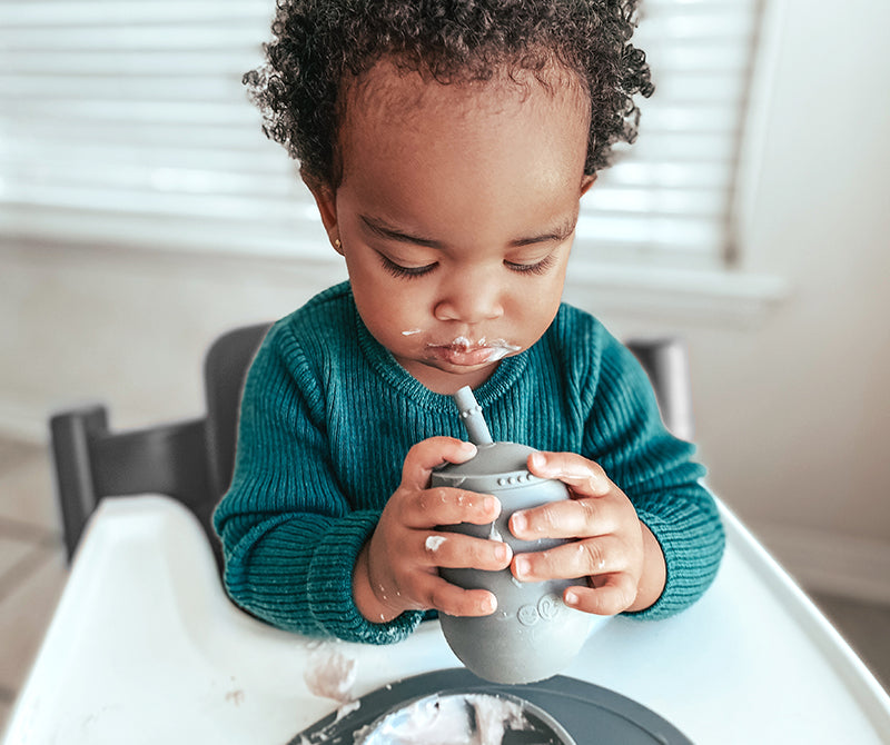 Learning to use a straw is easy with Zak! 🥰🥤 It's been hard to find a sippy  cup that my 16 month old will use. Whoever decided on that…