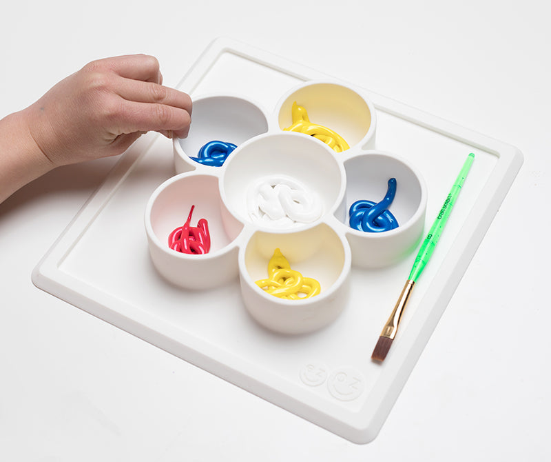 Stay-At-Home Sensory Activities with the Mini Play Mat