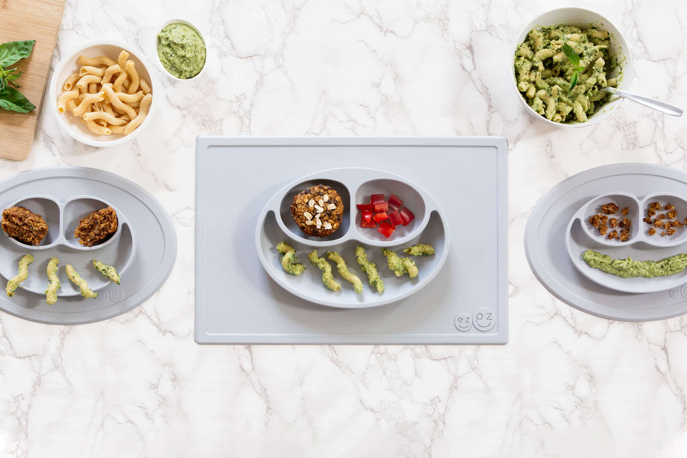 Decadent Green Mac-n-Cheese (avocado/broccoli based)