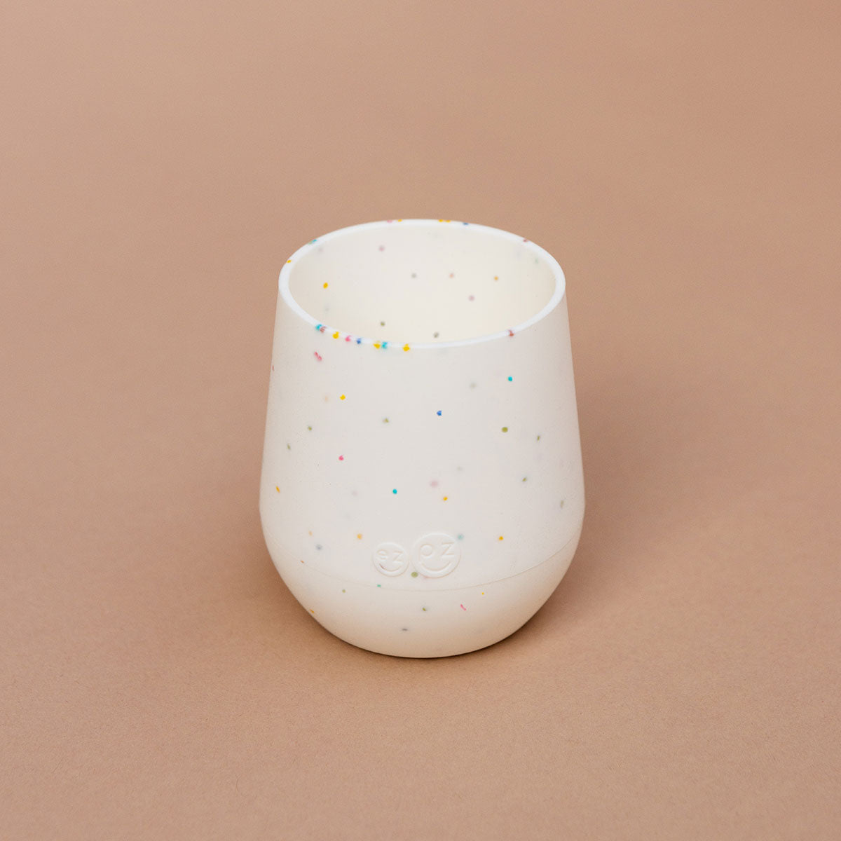 First Foods Set in Limited Edition Confetti Multicolor by ezpz / The Original All-In-One Silicone Plates & Placemats that Stick to the Table