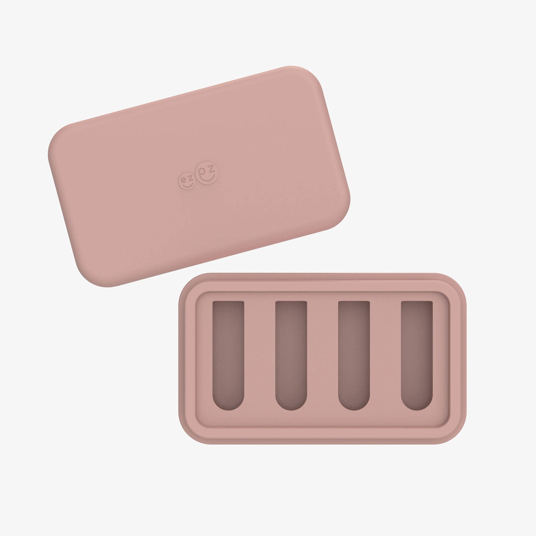 ezpz Ice Tray for the Baby-Led Gumline Feeder in Blush Pink