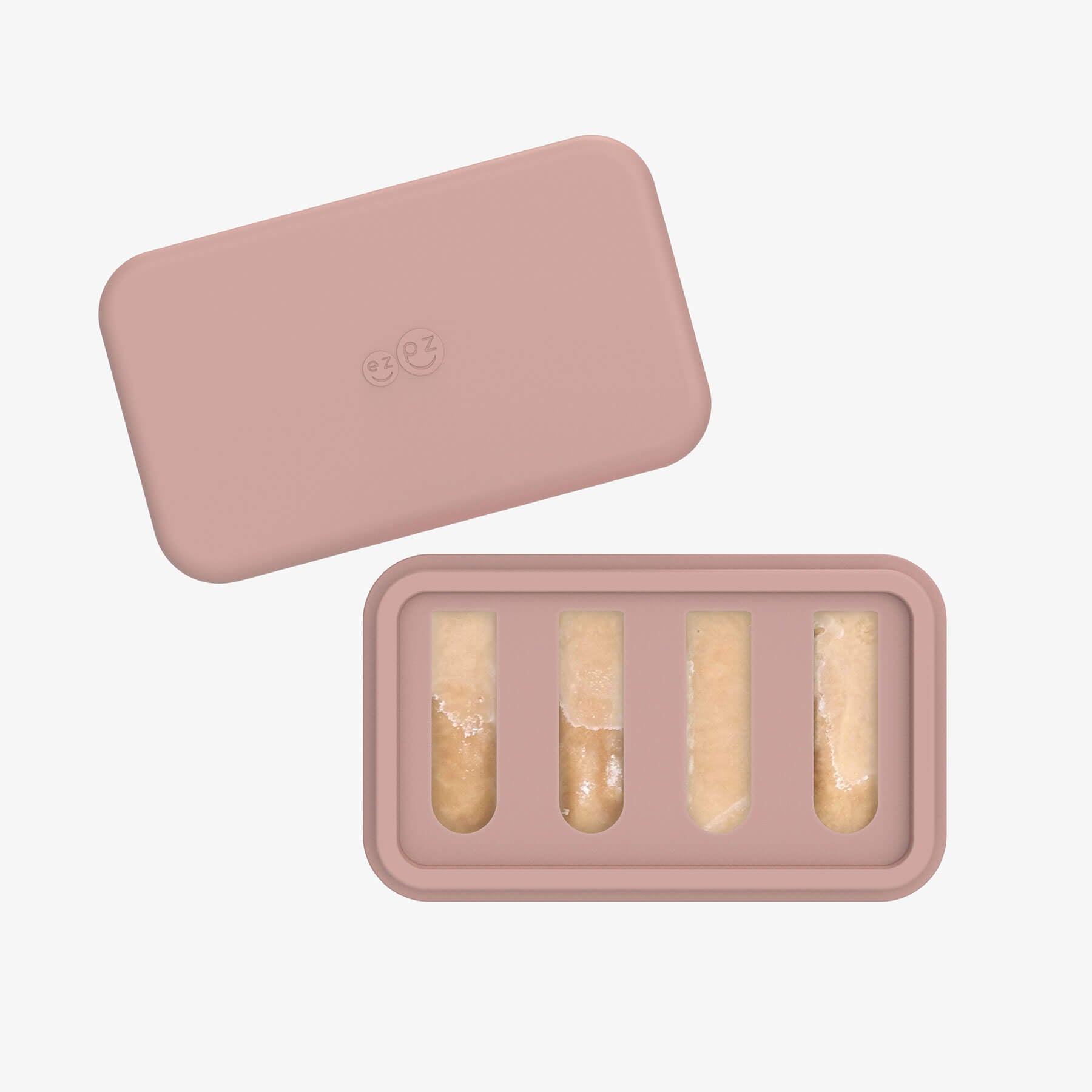 ezpz Ice Tray for the Baby-Led Gumline Feeder in Blush Pink