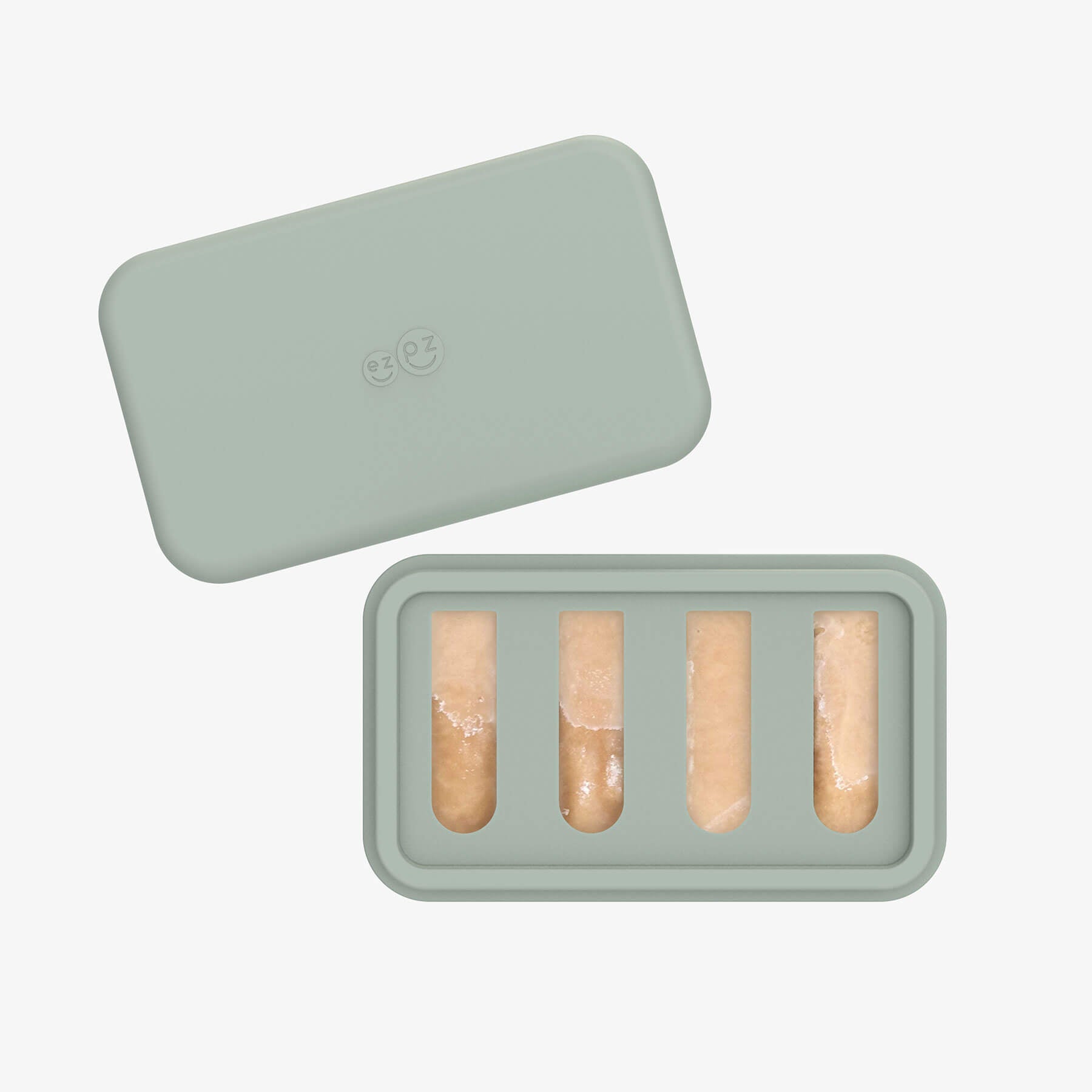 ezpz Ice Tray for the Baby-Led Gumline Feeder in Sage Green
