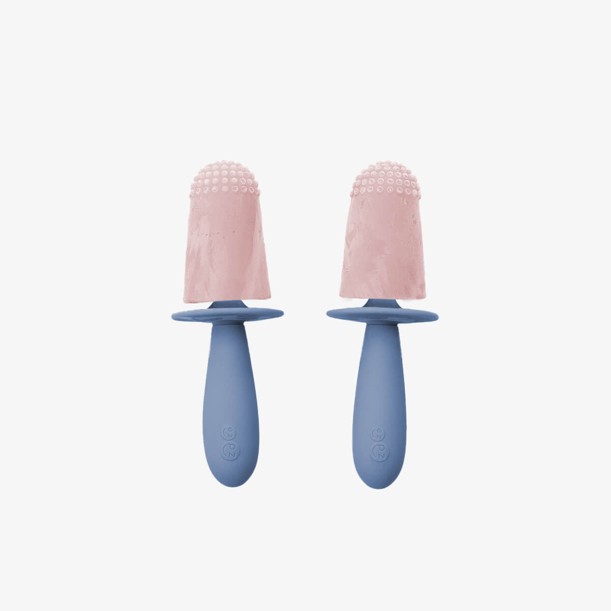 ezpz Happy Pops in Indigo Blue | Silicone Popsicle Molds for Toddlers