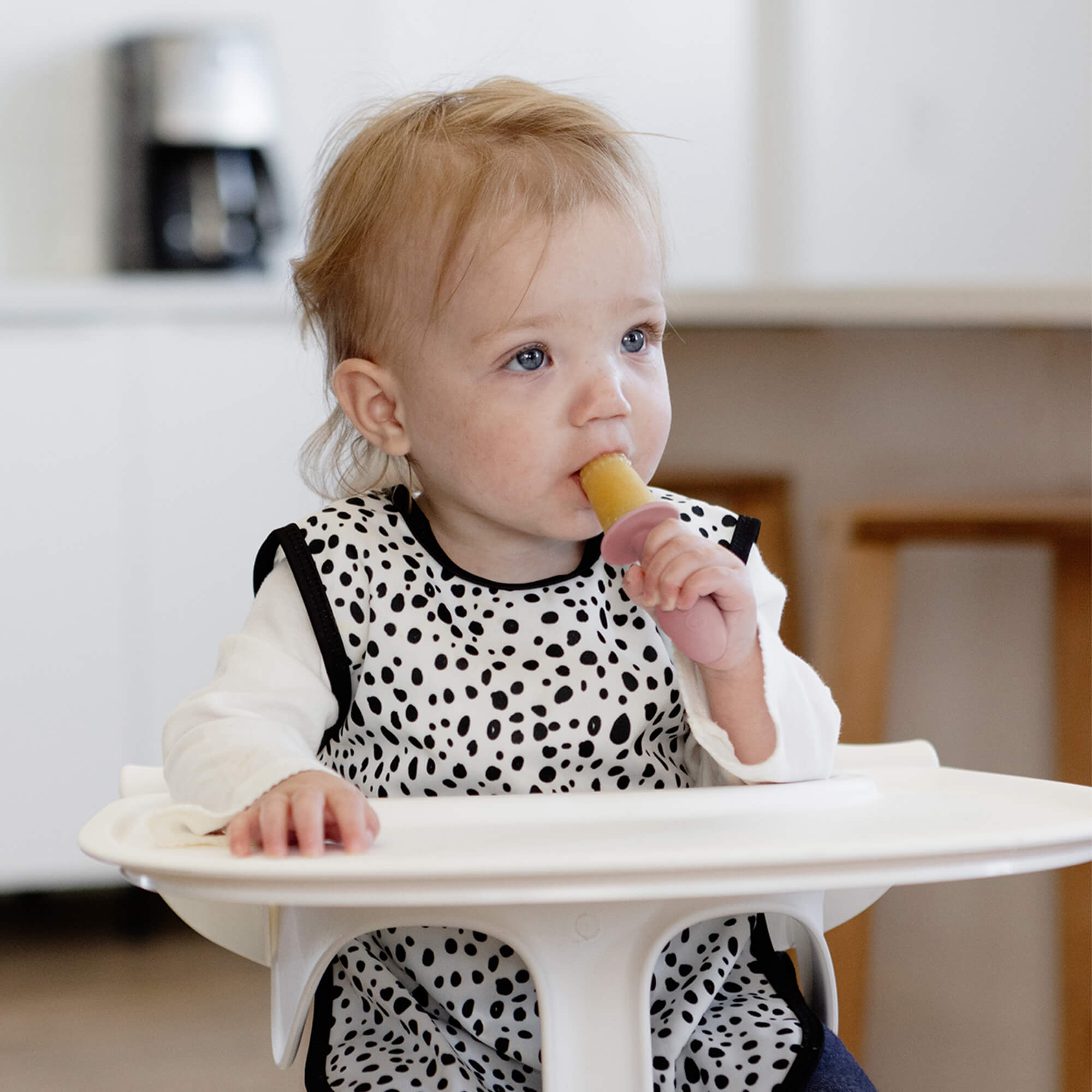 ezpz Tiny Pops and Happy Pops in Blush Pink / Silicone Popsicle Bundle