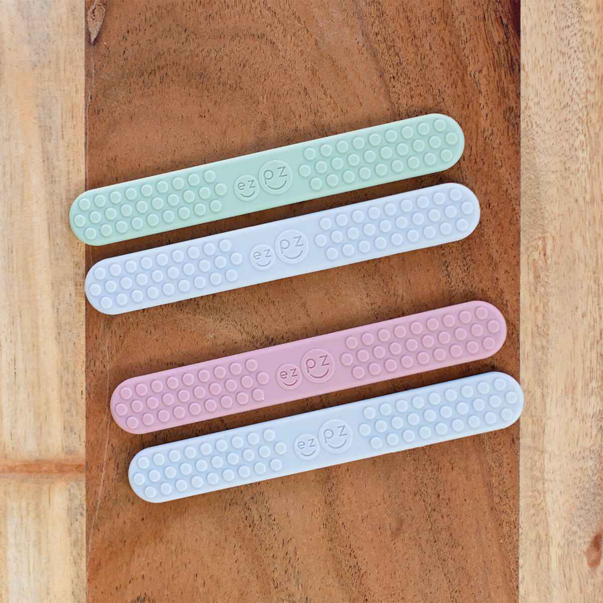 ezpz sensory tongue depressor / silicone tongue depressor for babies