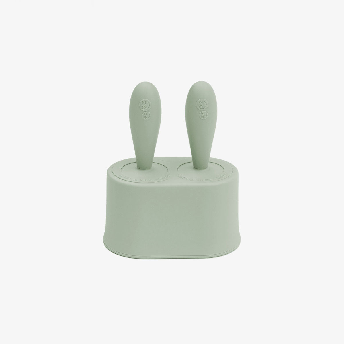 Tiny Pops in Sage Green / Silicone Popsicle Mold for Babies, Frozen Puree & Breastmilk Popsicles