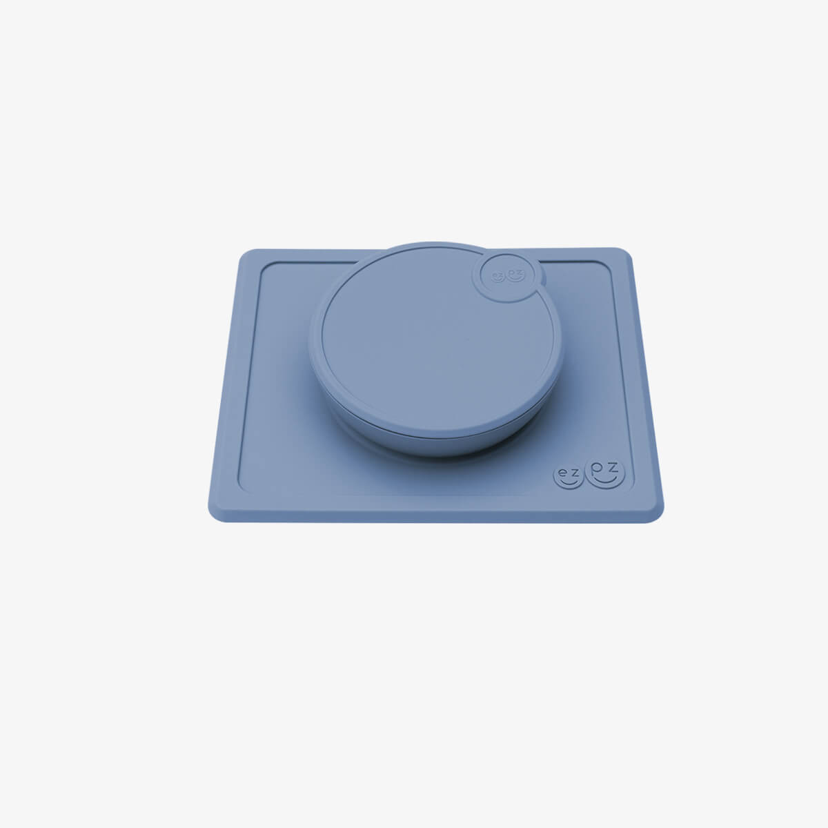 Mini Bowl Lid in Indigo by ezpz / The Original All-In-One Silicone Plates & Placemats that Stick to the Table