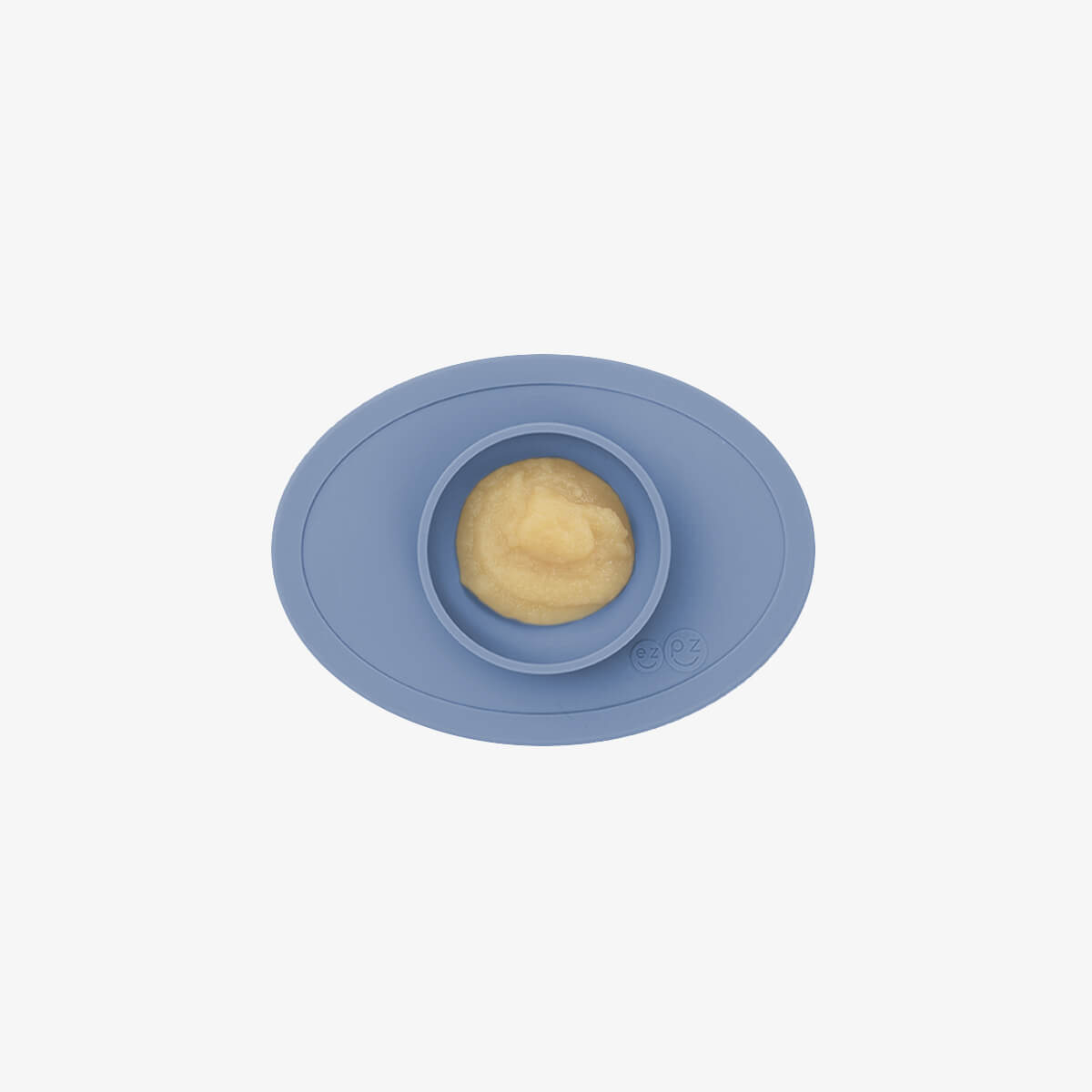 The Tiny Bowl in Indigo by ezpz / Silicone Bowl for Babies that Fits on High Chairs