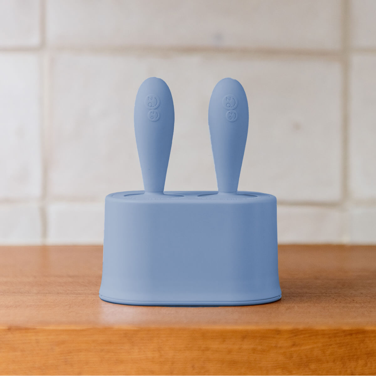 Tiny Pops in Indigo / Silicone Popsicle Mold for Babies, Frozen Puree & Breastmilk Popsicles