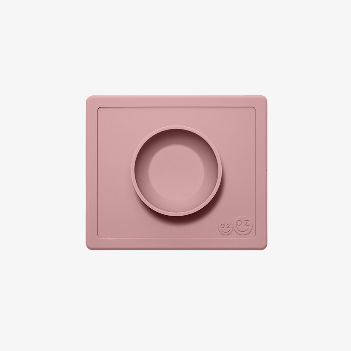Happy Bowl in Blush by ezpz / The Original All-In-One Silicone Plates & Placemats that Stick to the Table