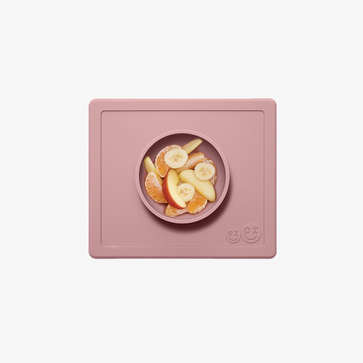Happy Bowl in Blush by ezpz / The Original All-In-One Silicone Plates & Placemats that Stick to the Table