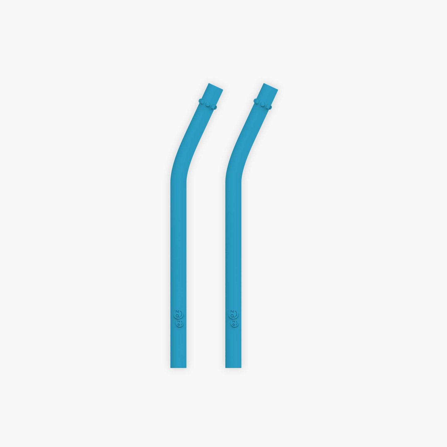 Happy Straws in Blue / Silicone Straw Replacement Pack for the ezpz Happy Cup & Straw System