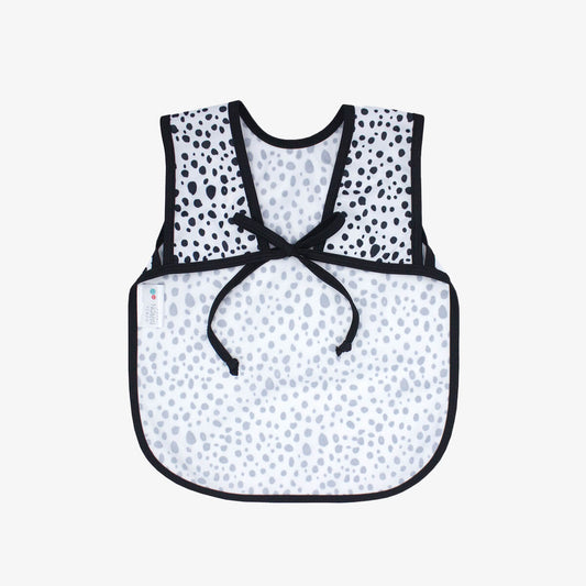 BapronBaby® Bapron in Organic Dots / Bib + Apron That Safely Ties Around the Body