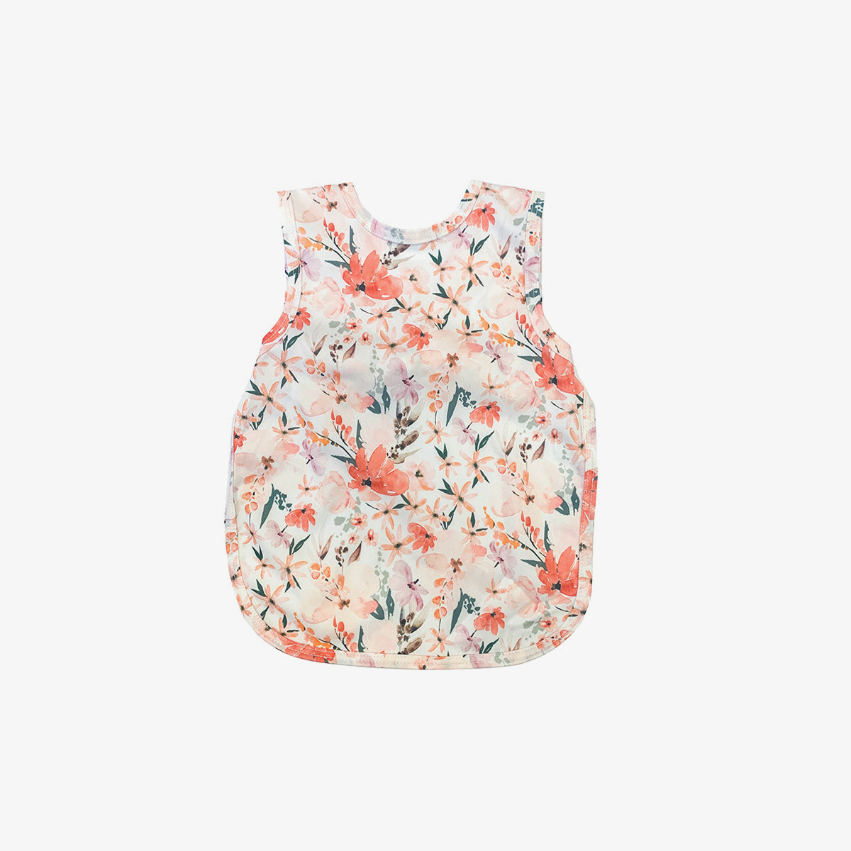 The Mini Mat + Bapron Bundle by ezpz / Sage + Peachy Dreams / Unique Baby Shower Gift Idea