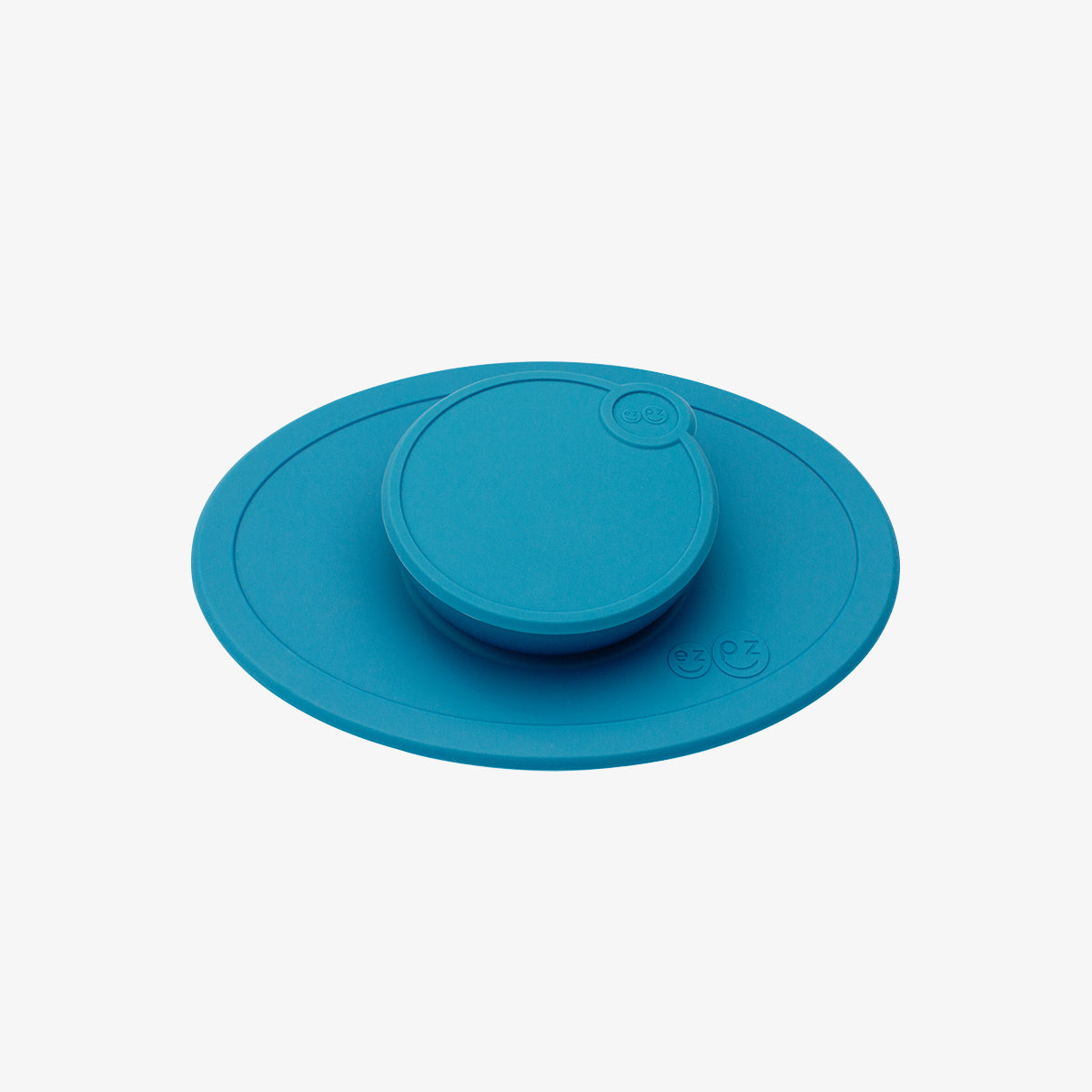 Tiny Bowl Lid in Blue / Storage Lids for the Tiny Bowl by ezpz / Silicone Lid for Baby Bowl