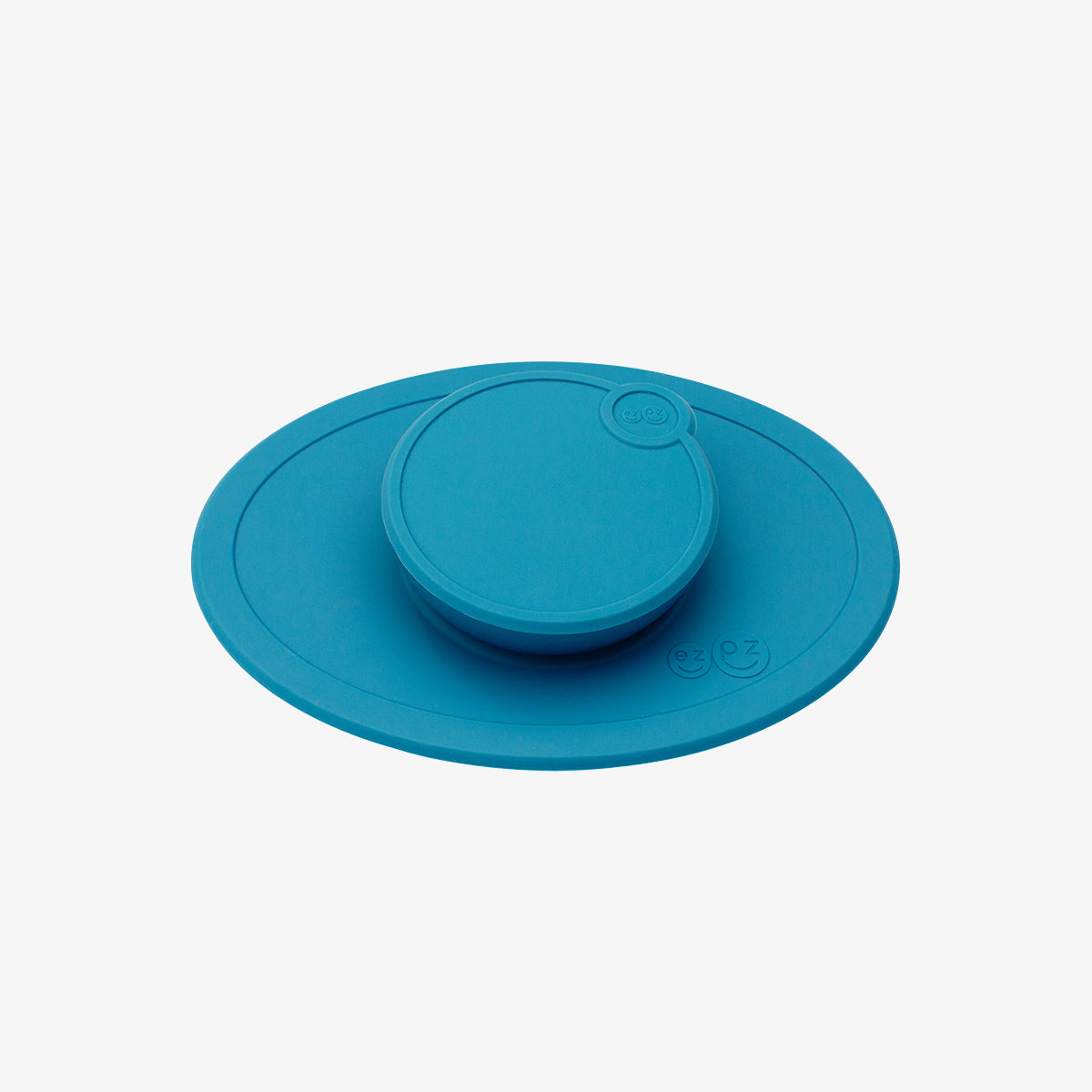 Tiny Bowl Lid in Blue / Storage Lids for the Tiny Bowl by ezpz / Silicone Lid for Baby Bowl