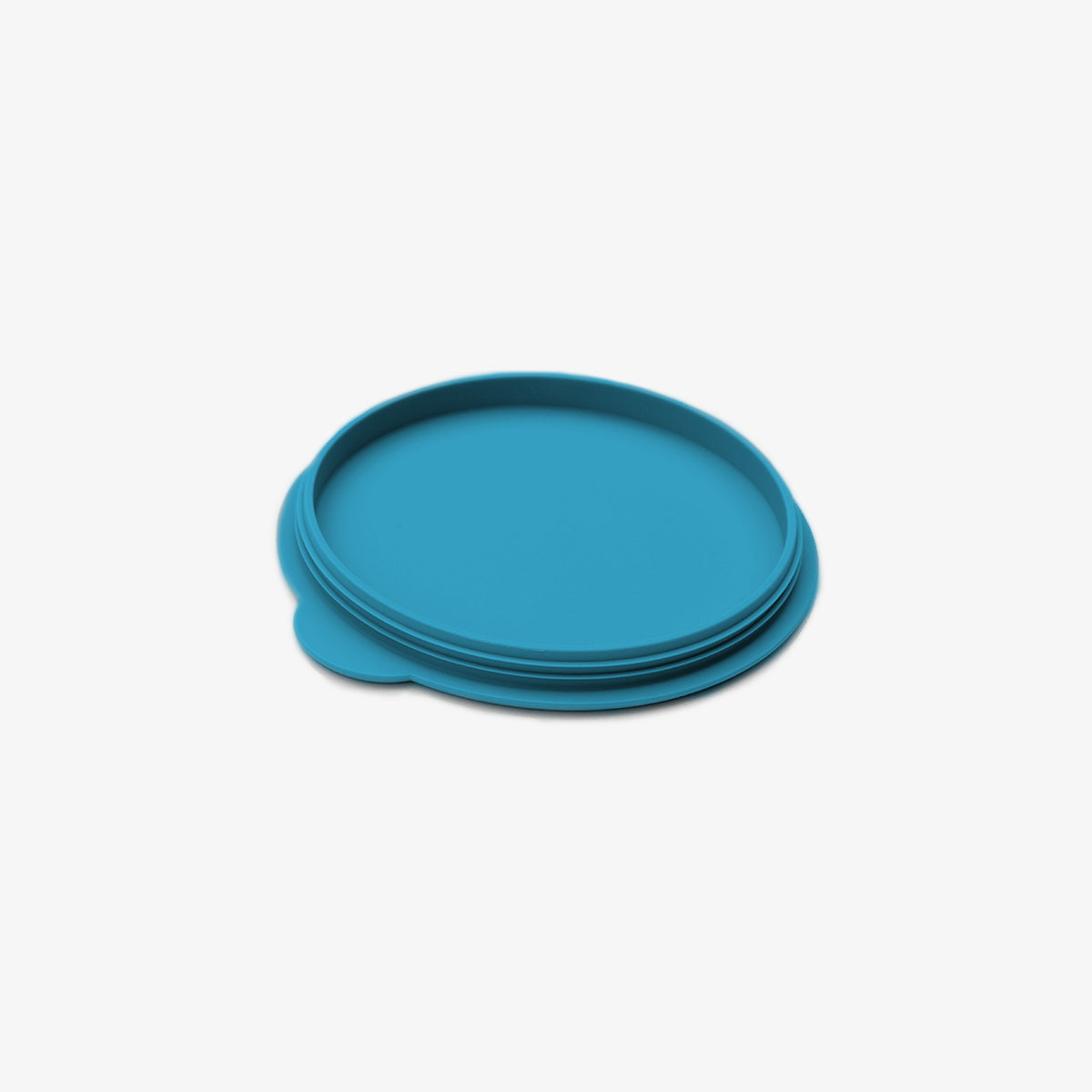 Mini Bowl Lid in Blue by ezpz / The Original All-In-One Silicone Plates & Placemats that Stick to the Table