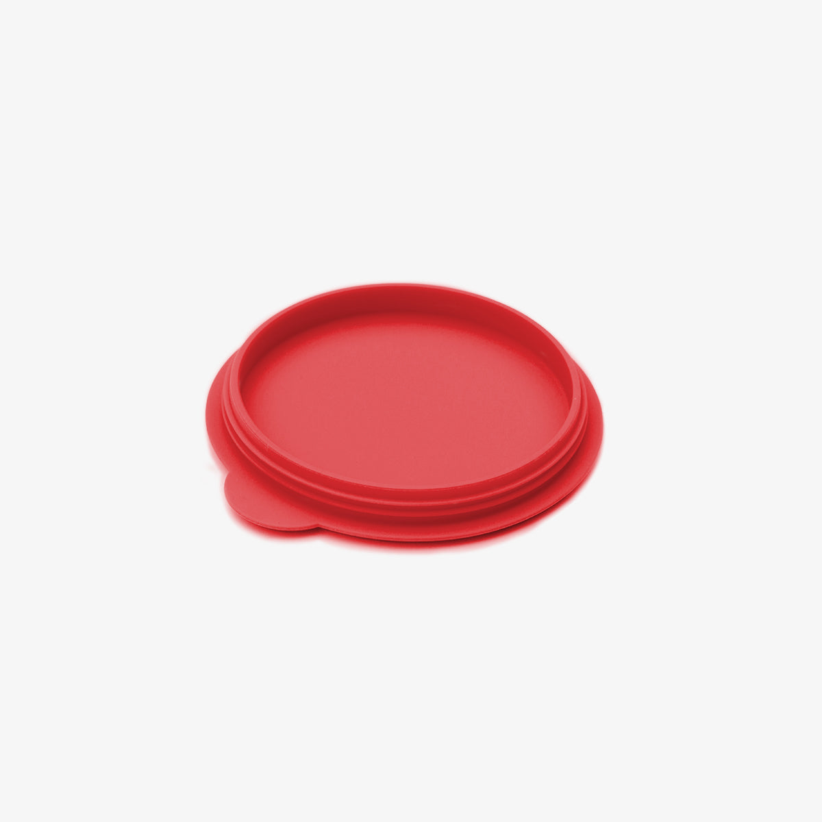 Tiny Bowl Lid in Coral / Storage Lids for the Tiny Bowl by ezpz / Silicone Lid for Baby Bowl