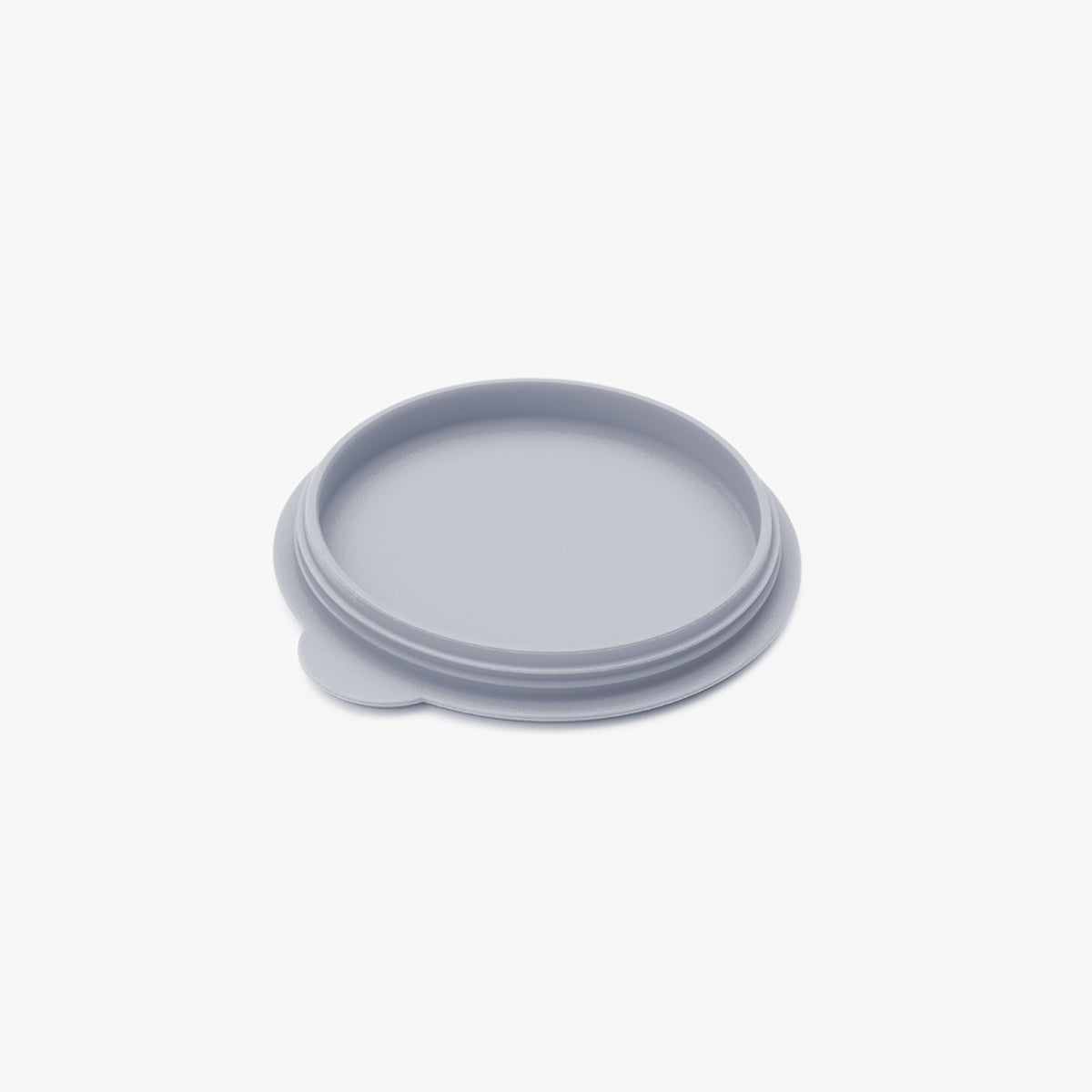 Tiny Bowl Lid in Pewter / Storage Lids for the Tiny Bowl by ezpz / Silicone Lid for Baby Bowl