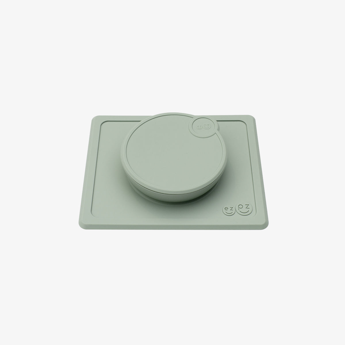 Mini Bowl Lid in Sage by ezpz / The Original All-In-One Silicone Plates & Placemats that Stick to the Table