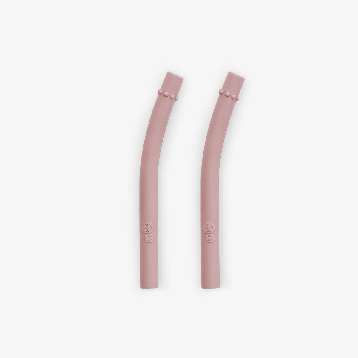 Mini Straws in Blush / Silicone Straw Replacement Pack for the ezpz Mini Cup & Straw System