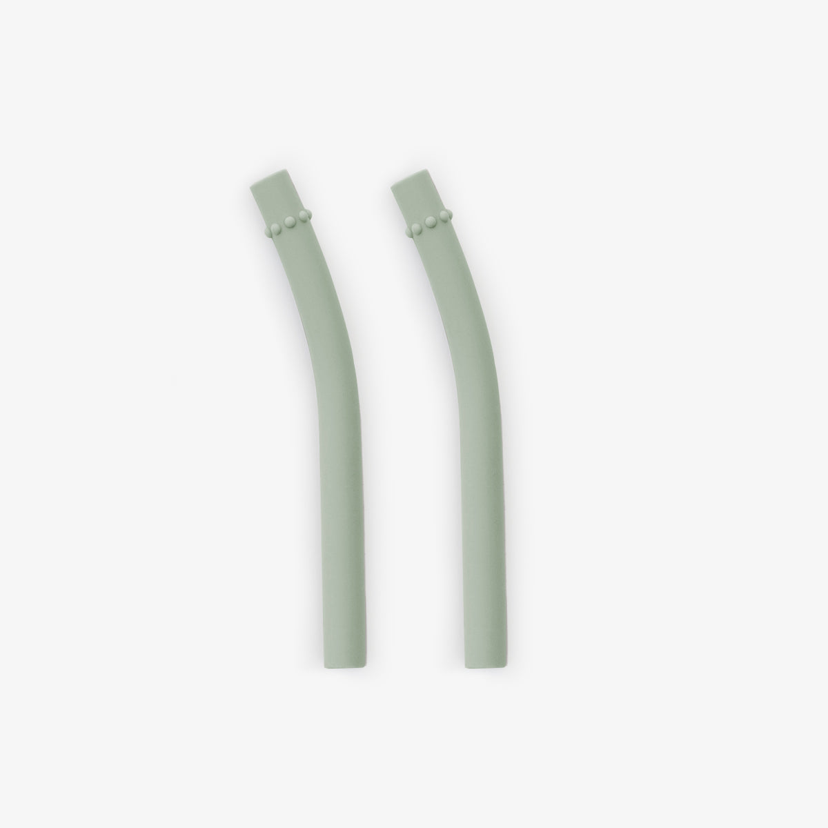 Mini Straws in Sage / Silicone Straw Replacement Pack for the ezpz Mini Cup & Straw System