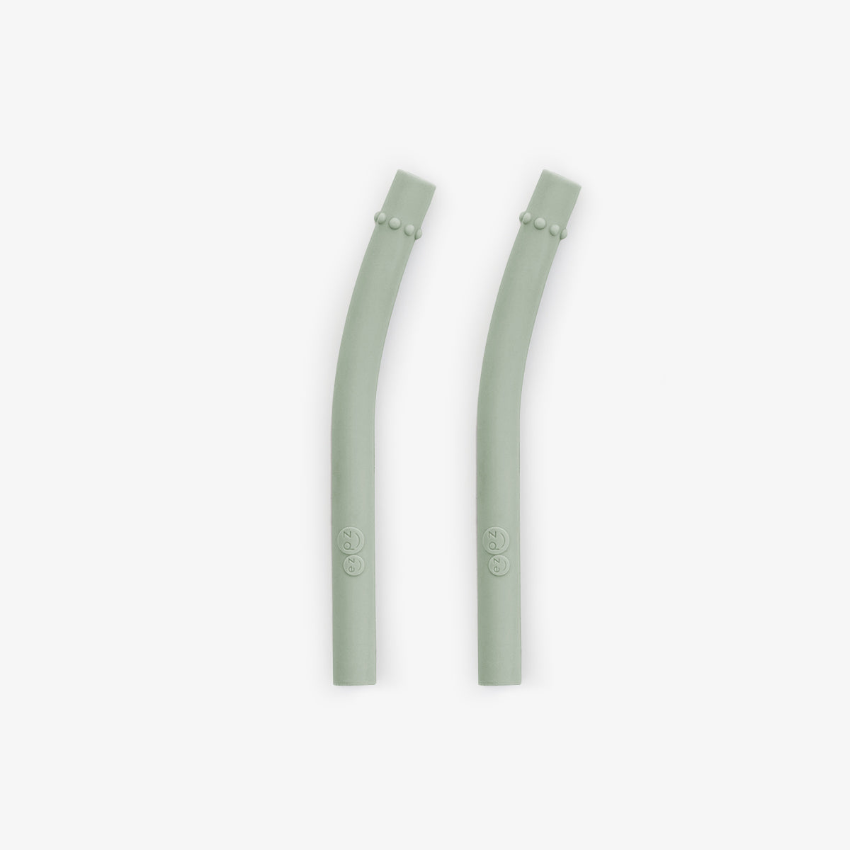 Mini Straws in Sage / Silicone Straw Replacement Pack for the ezpz Mini Cup & Straw System