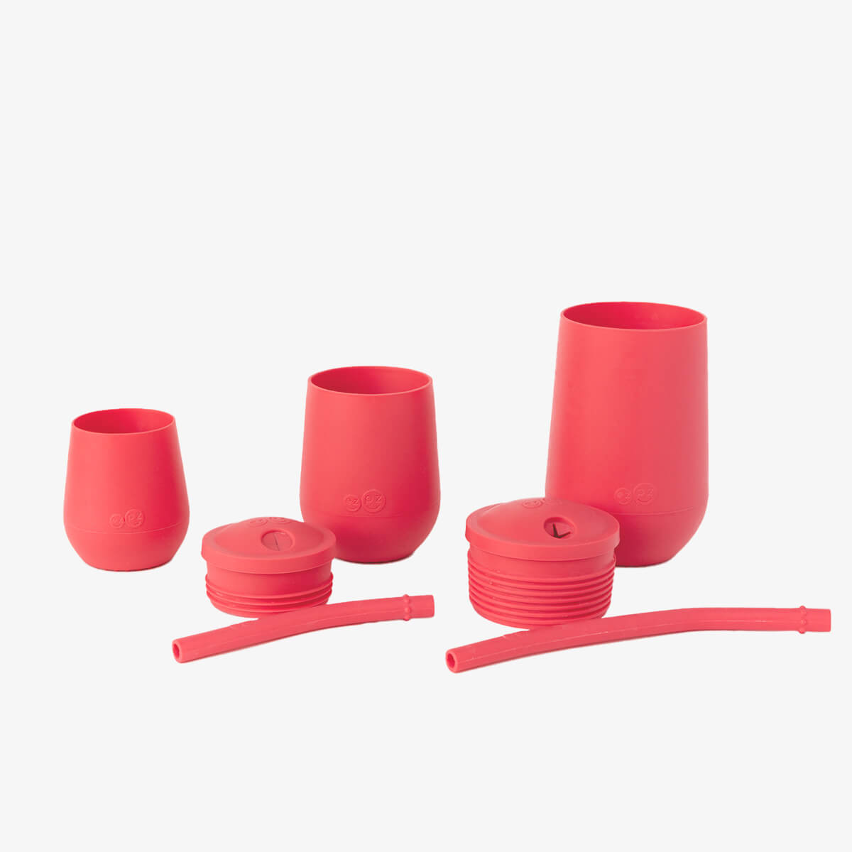 ezpz Developmental Cup Set in Coral