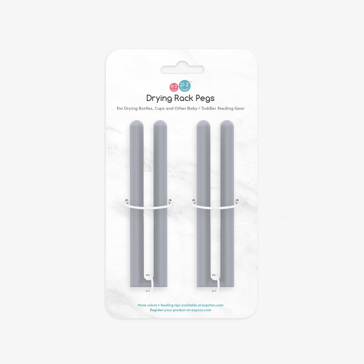 Drying Rack Pegs in Gray #color_gray