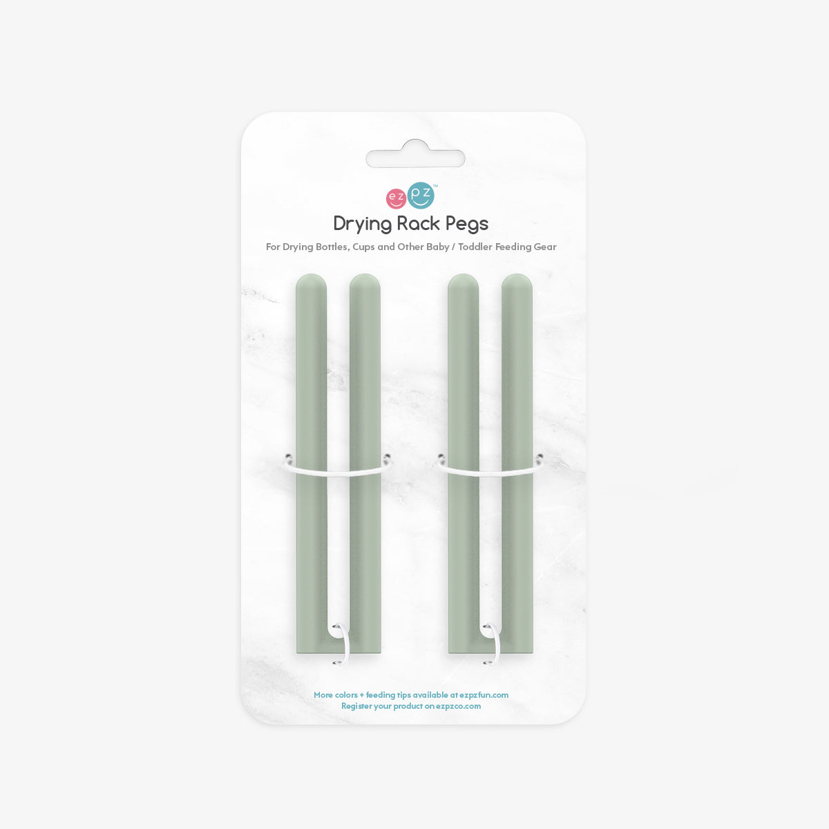 Drying Rack Pegs in Sage #color_sage