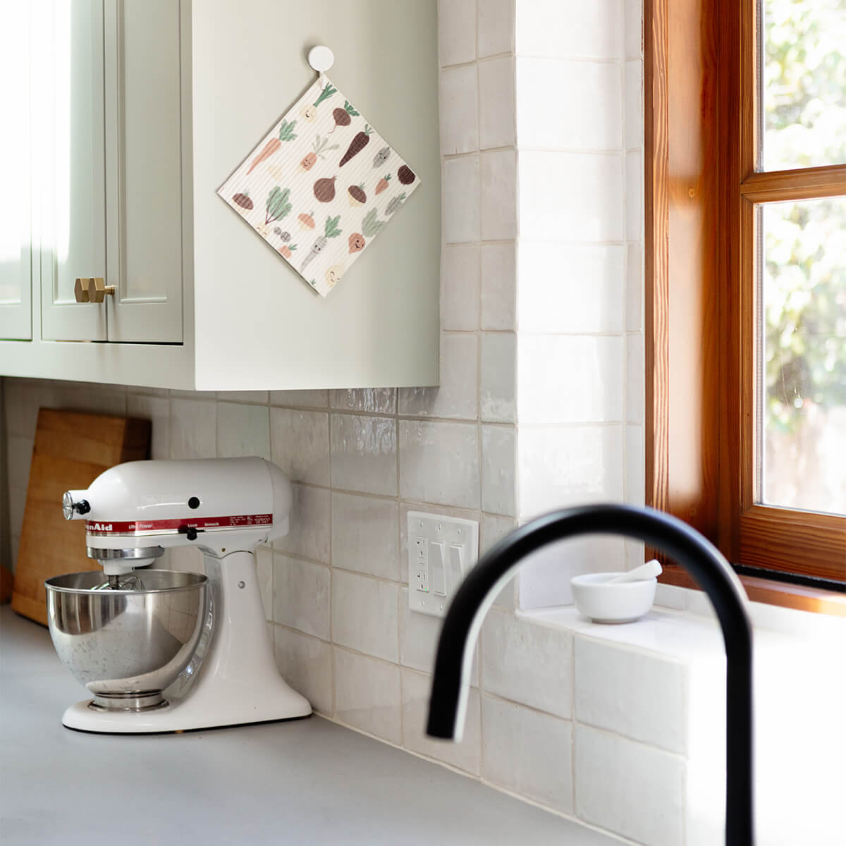 Reusable Paper Towels in Root Veggies by ezpz | Replaces Up to 15 Paper Towel Rolls