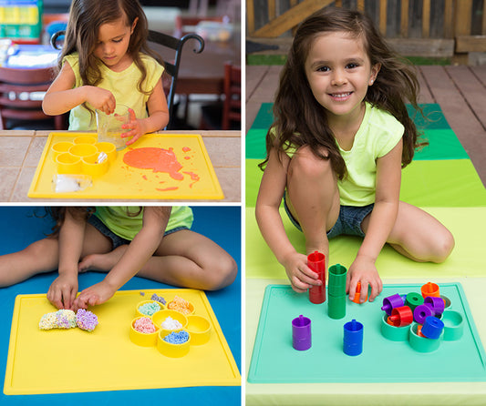 Sensory Activities on the Play Mat | Crafting + Fun Activities