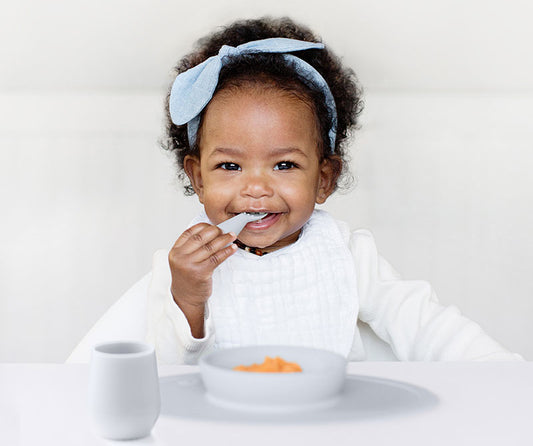 Feeding Milestones for Baby: Spoon Feeding (6 to 12 months)– ezpz