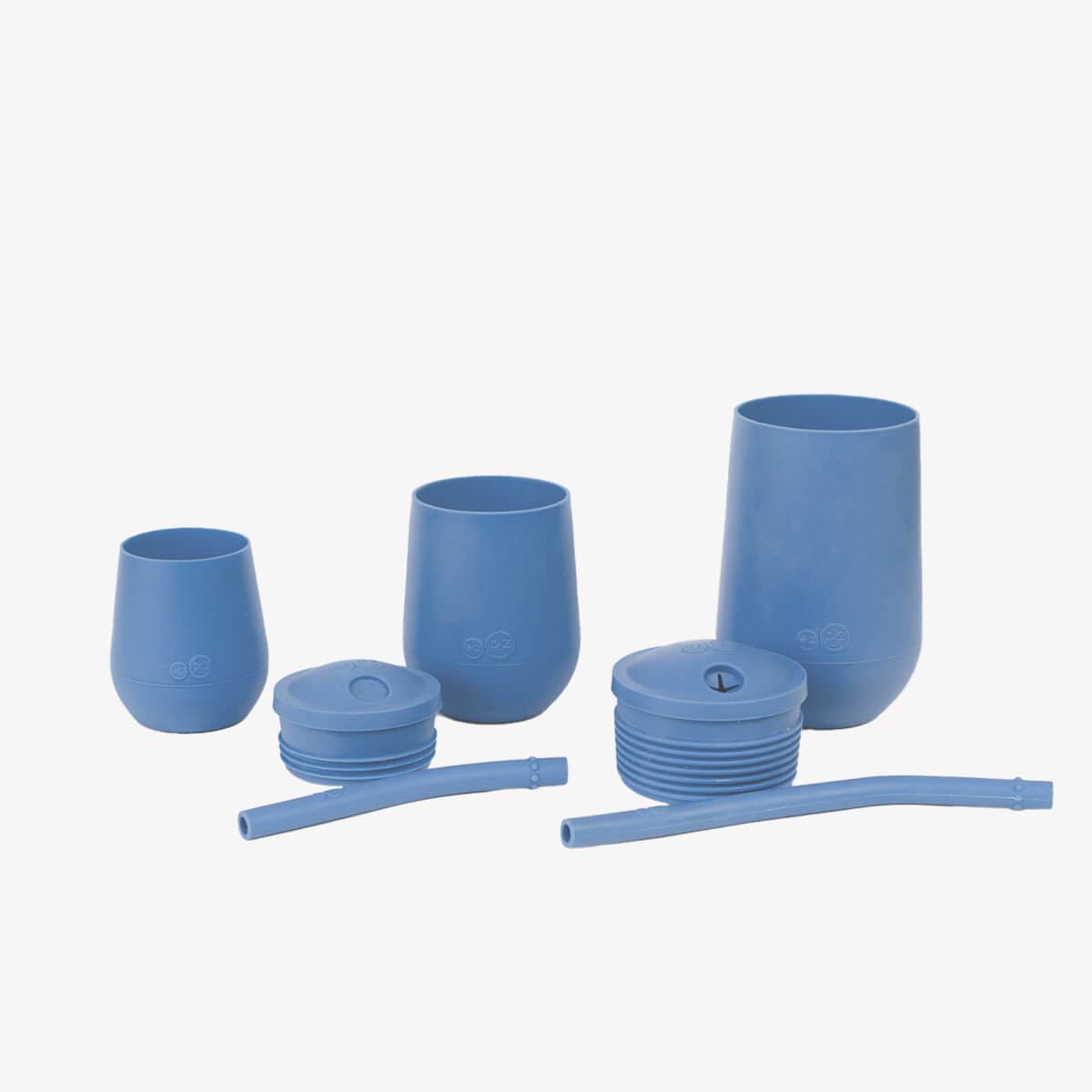 ezpz Developmental Cup Set in Indigo