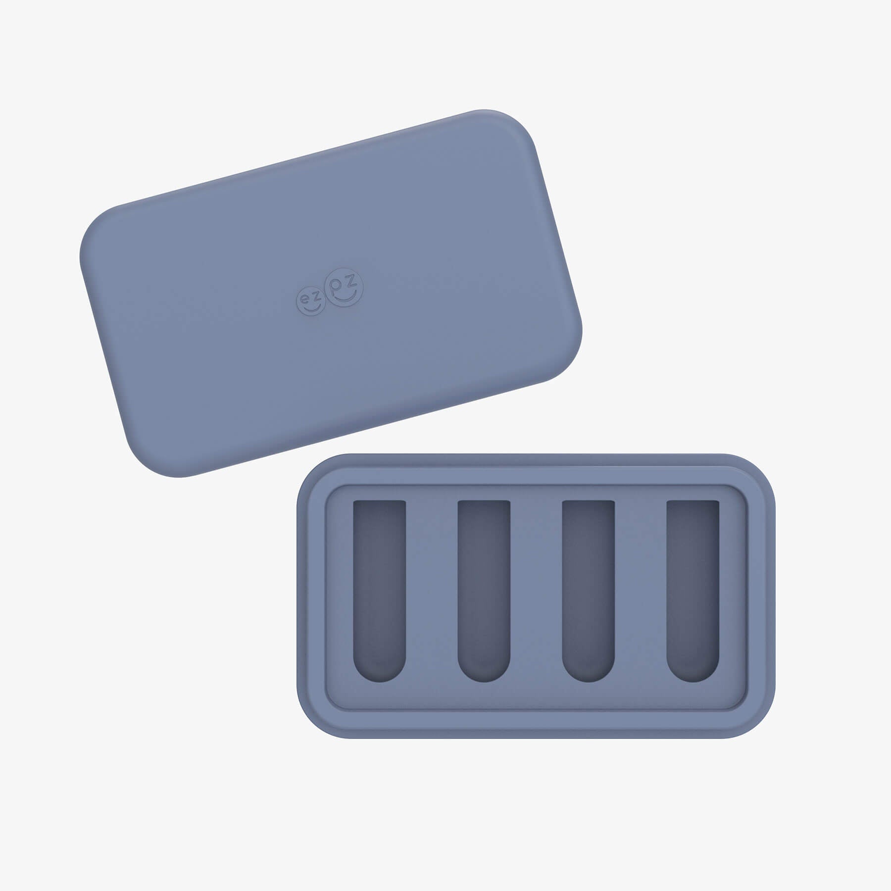ezpz Ice Tray for the Baby-Led Gumline Feeder in Indigo Blue 