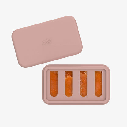 ezpz Ice Tray for the Baby-Led Gumline Feeder in Blush Pink 