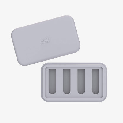 ezpz Ice Tray for the Baby-Led Gumline Feeder in Pewter Gray 