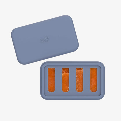 ezpz Ice Tray for the Baby-Led Gumline Feeder in Indigo Blue 