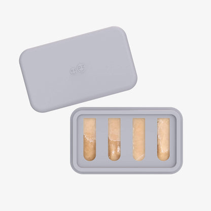 ezpz Ice Tray for the Baby-Led Gumline Feeder in Pewter Gray 