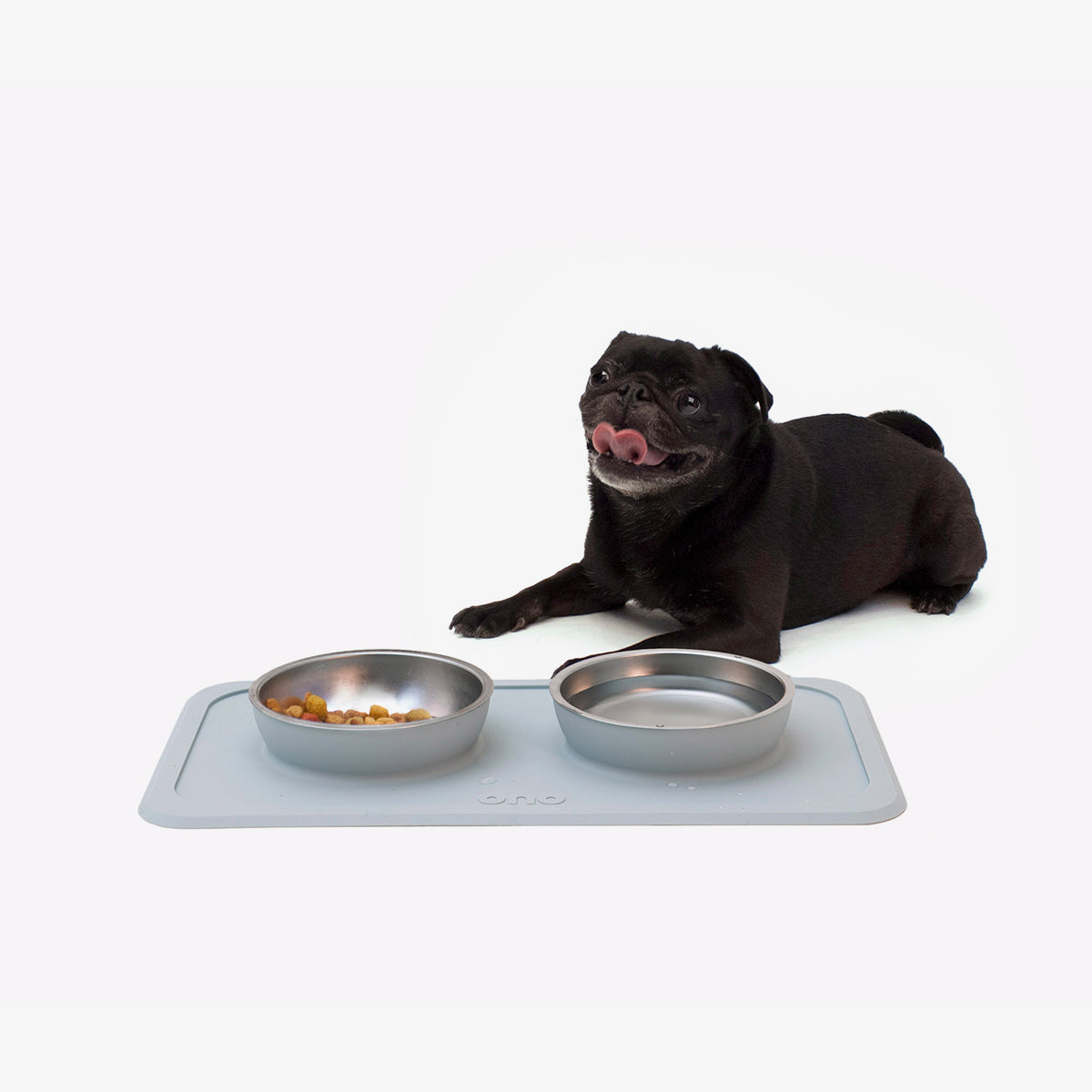 The Good Bowl (16 oz Double) in Cool Gray by Ono Pet Products