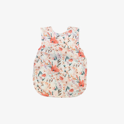 The Mini Mat + Bapron Bundle by ezpz / Sage + Peachy Dreams / Unique Baby Shower Gift Idea