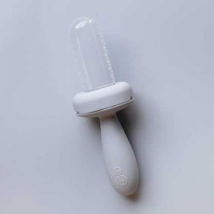 ezpz Gumline Feeder in Pewter Gray 