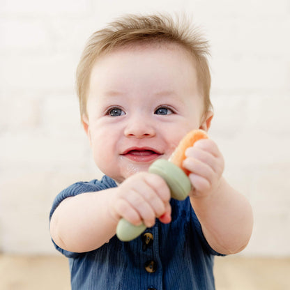 ezpz Gumline Feeder in Sage Green 