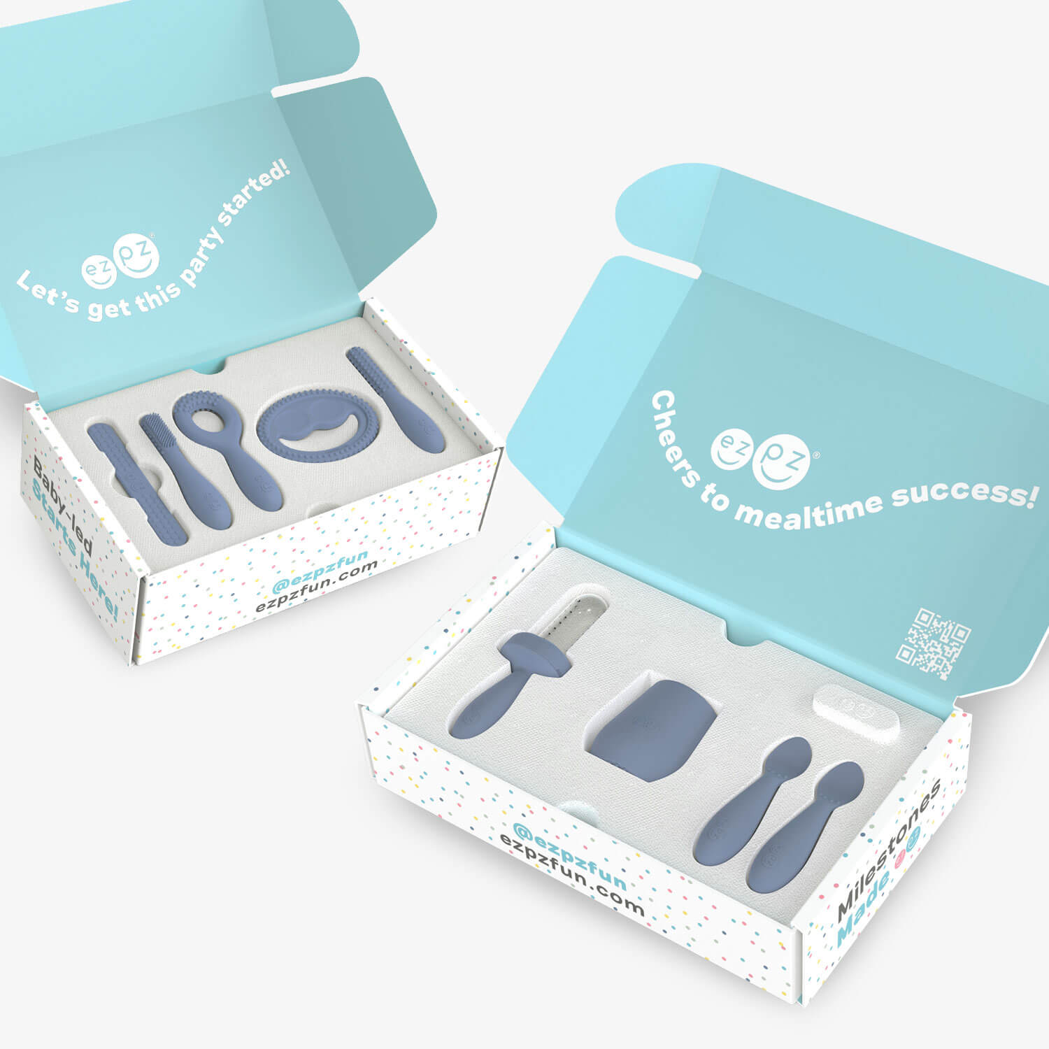 ezpz Developmental Kits 1 and 2 in Indigo Blue 