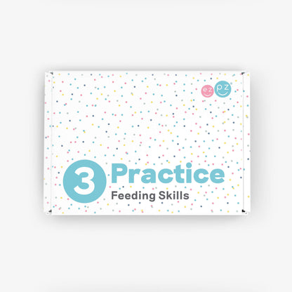 ezpz Developmental Kit Stage 3 in Sage Green / ezpz Mini Mat, Mini Cup + Straw Training System, and Mini Utensils 