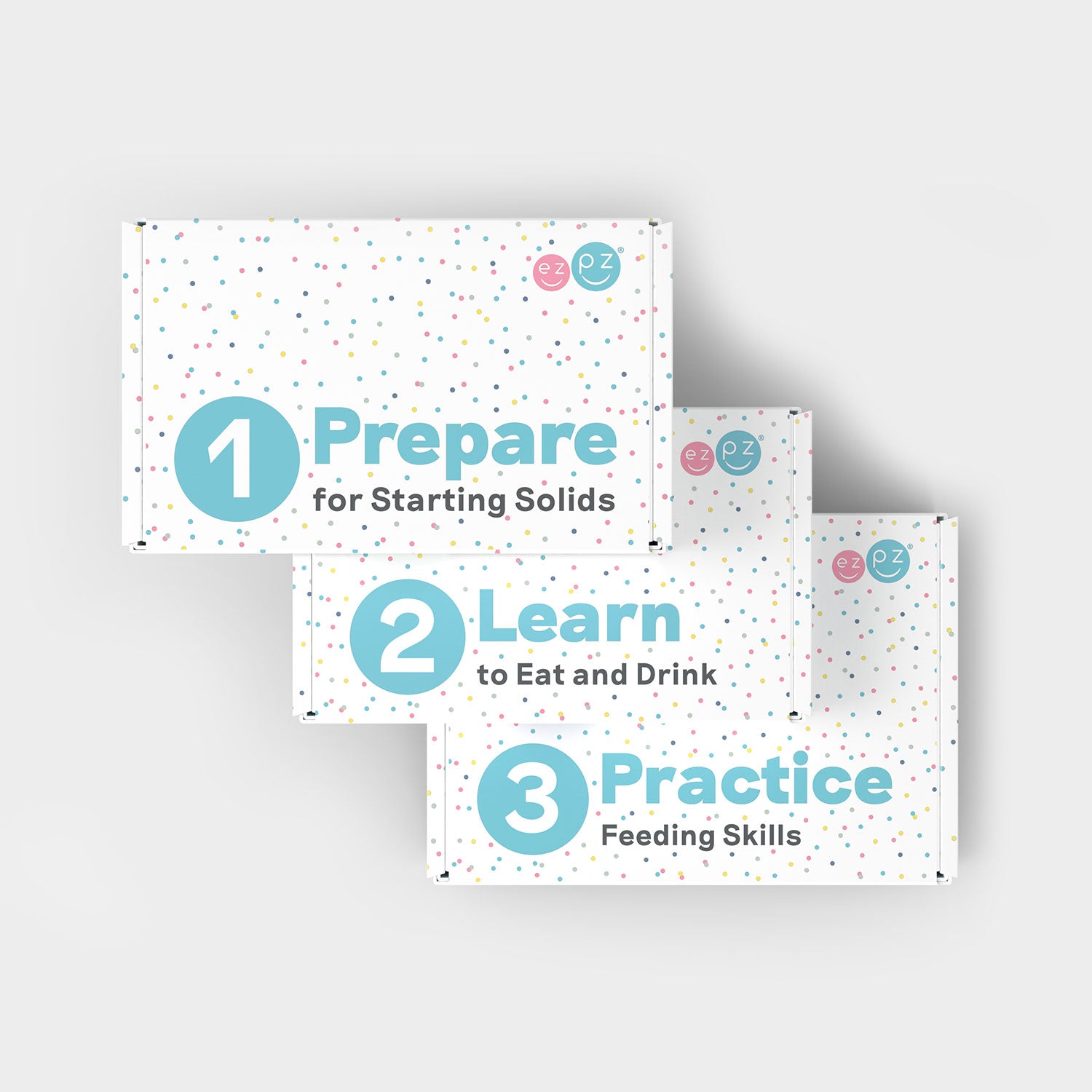 ezpz Developmental Kits 1, 2 and 3 in Sage Green #color_sage